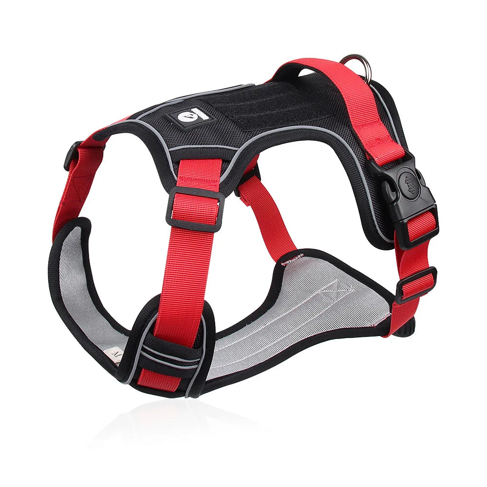 Reflective Tactical Dog Harness – Waterproof 1680D Oxford