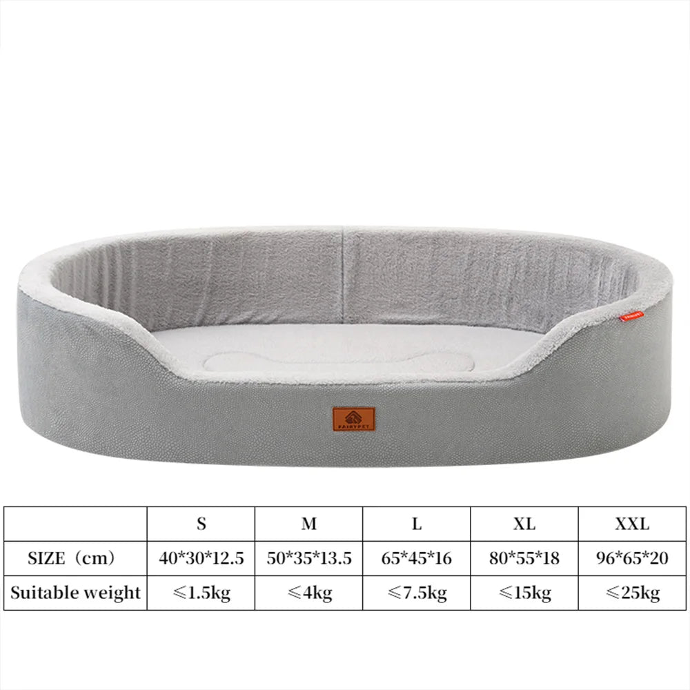 Orthopaedic Dog Bed for Large Dogs – Premium Comfort & Support