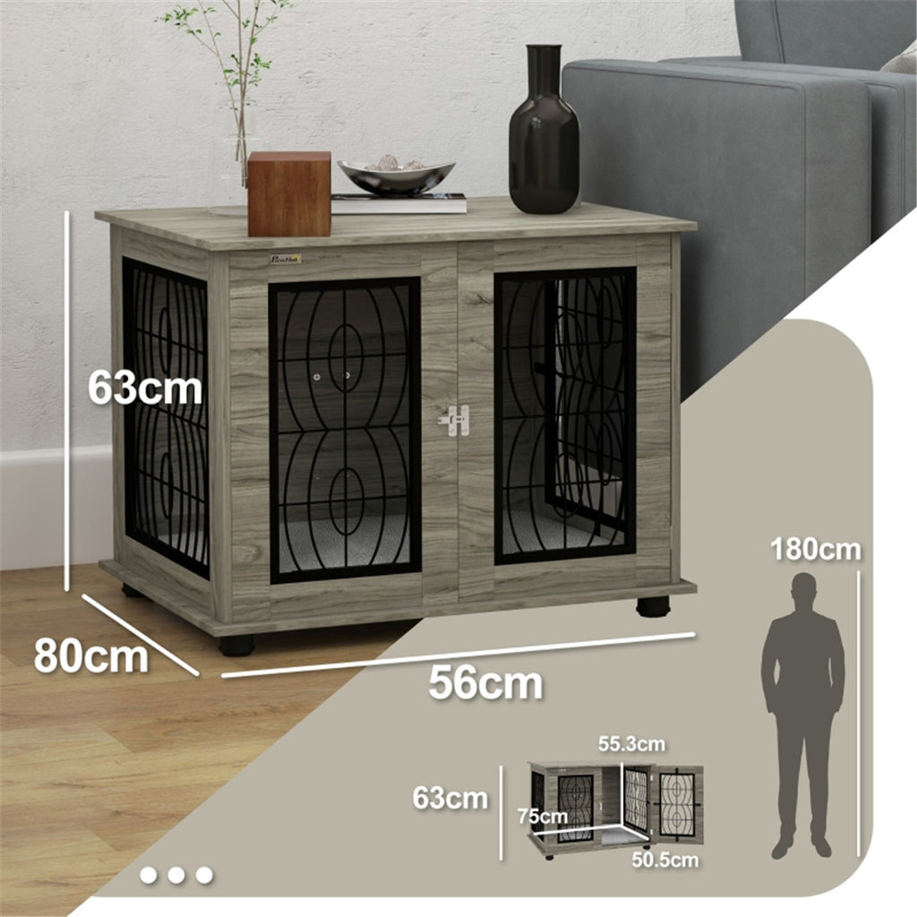 Premium Heavy-Duty Dog Crate with Secure Latch and Cozy Pad