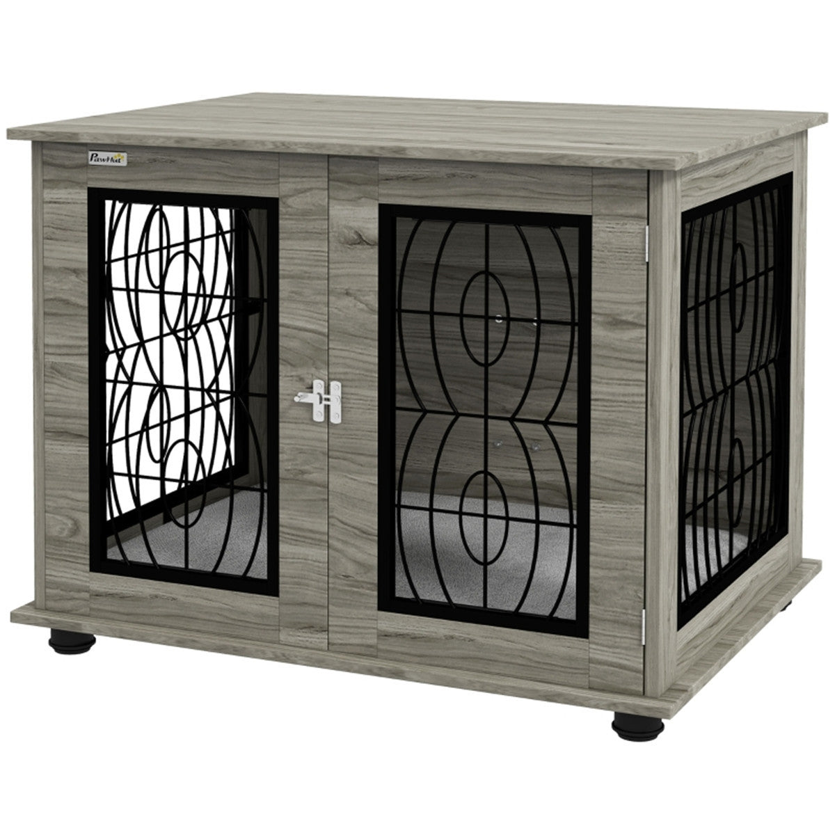 Premium Heavy-Duty Dog Crate with Secure Latch and Cozy Pad