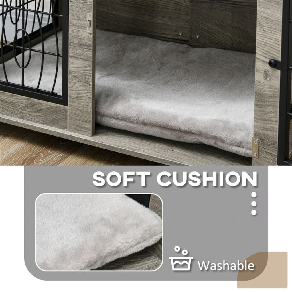Premium Heavy-Duty Dog Crate with Secure Latch and Cozy Pad