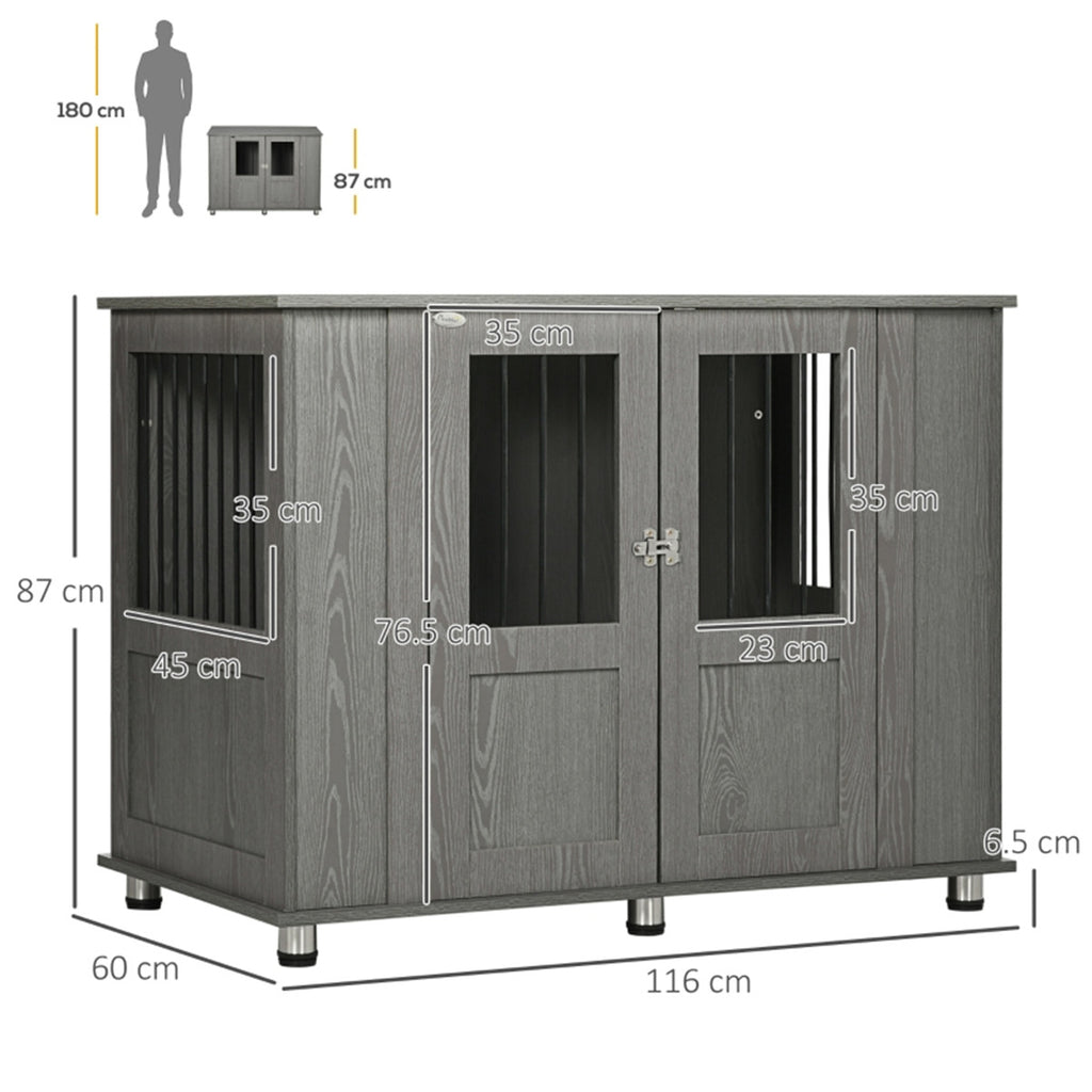 Premium Dog Crate - Secure, Durable, Portable & Easy-Clean