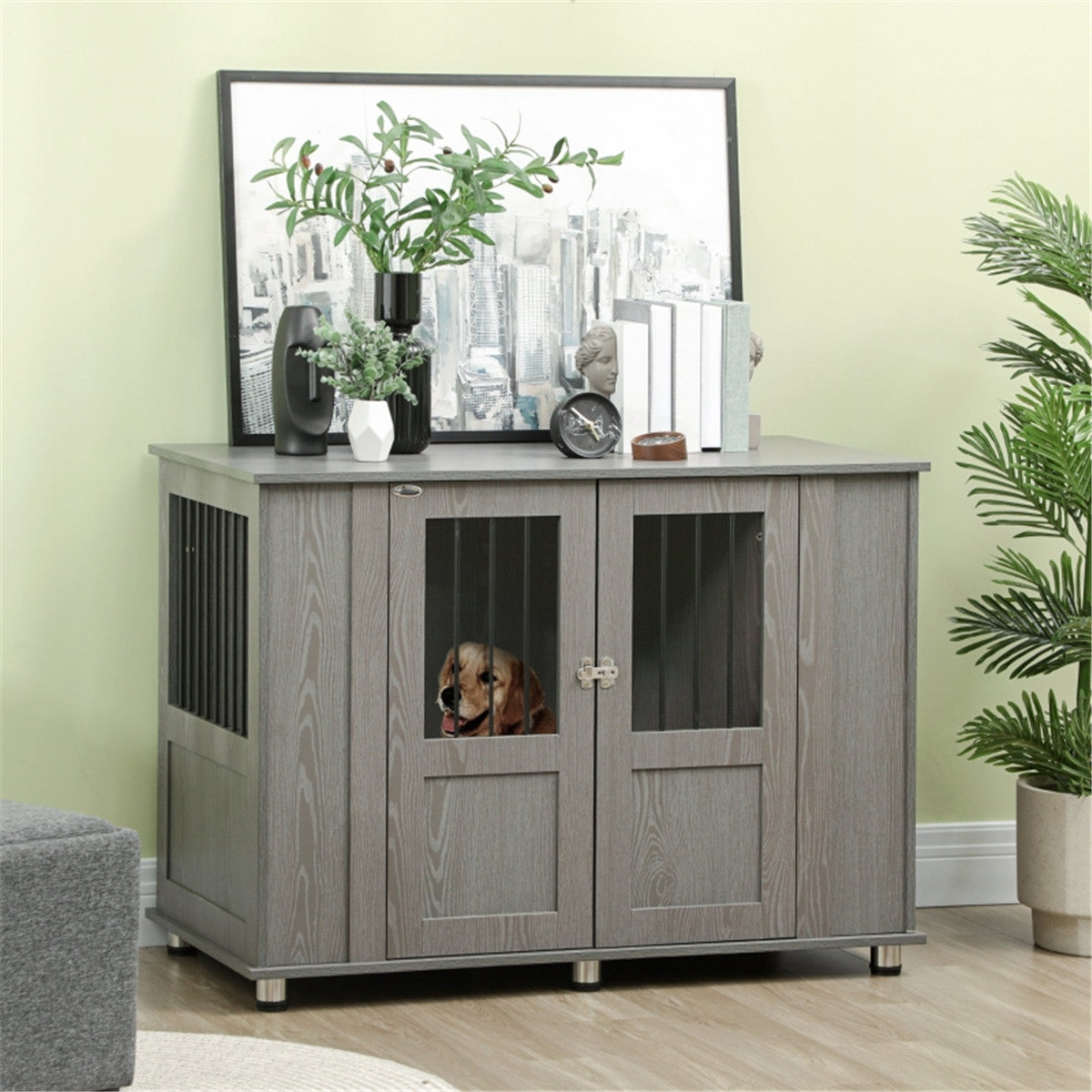 Premium Dog Crate - Secure, Durable, Portable & Easy-Clean
