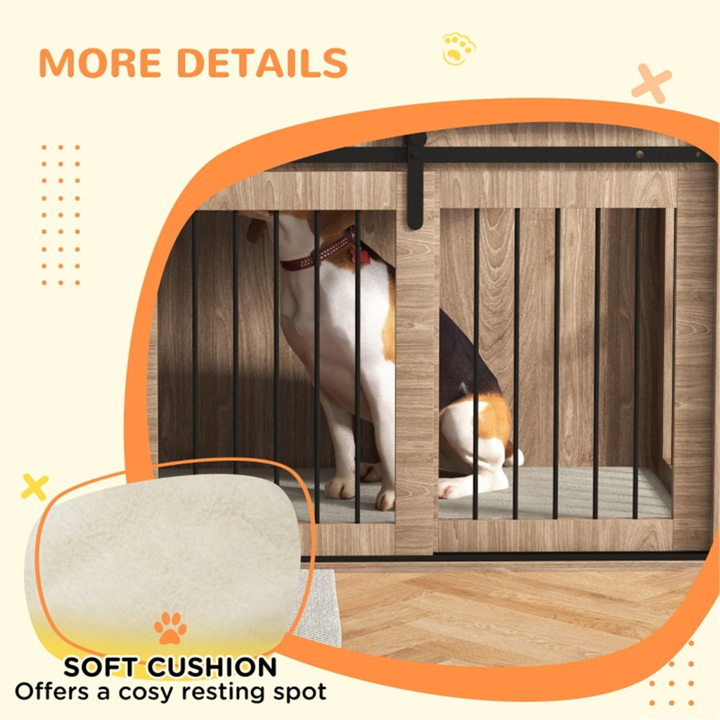 Sturdy Dog Crate with Safe Latch and Ventilation