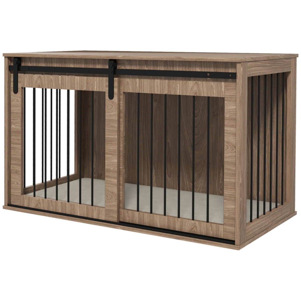 Sturdy Dog Crate with Safe Latch and Ventilation