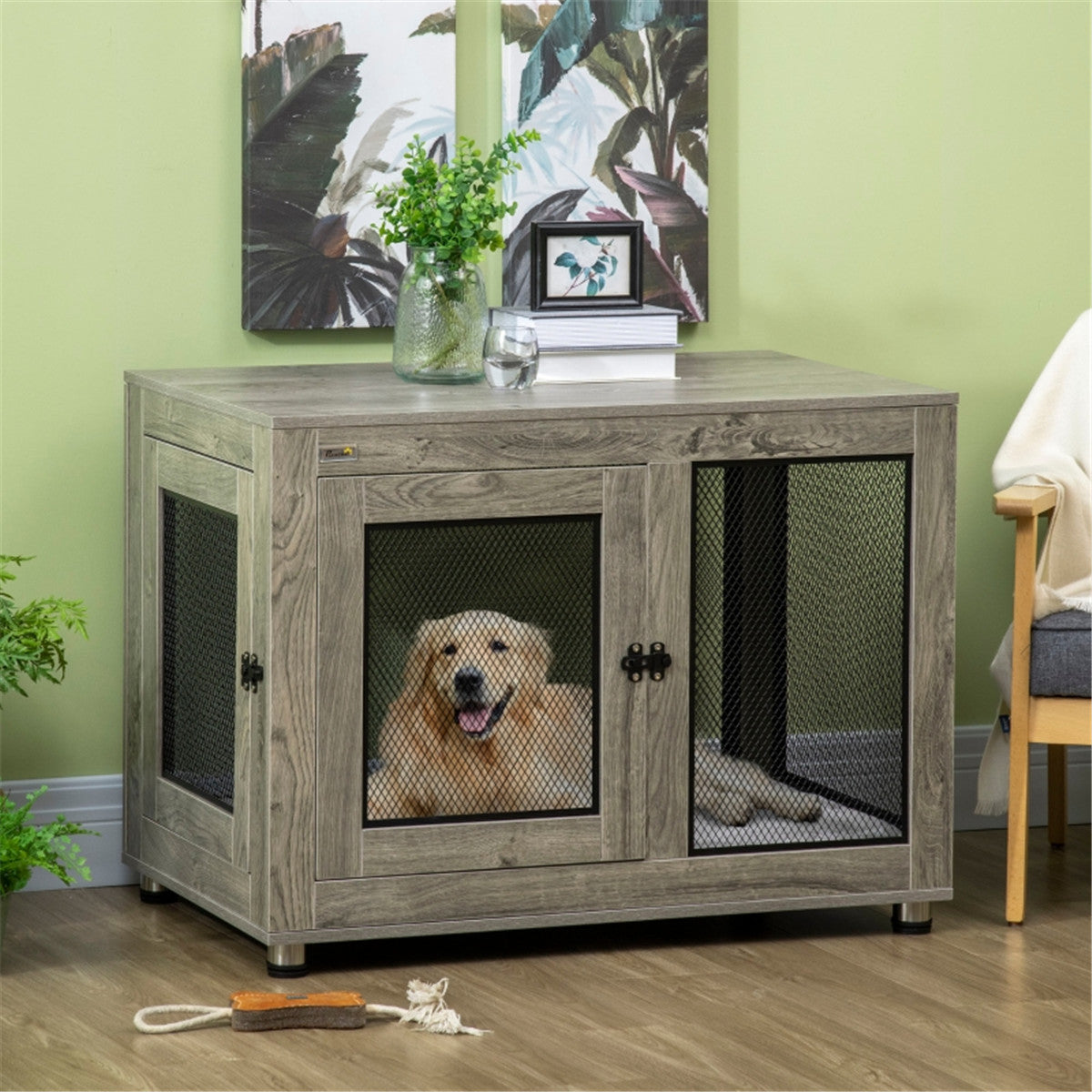 Foldable Dog Crate: Sturdy, Safe, and Comfortable Travel Kennel