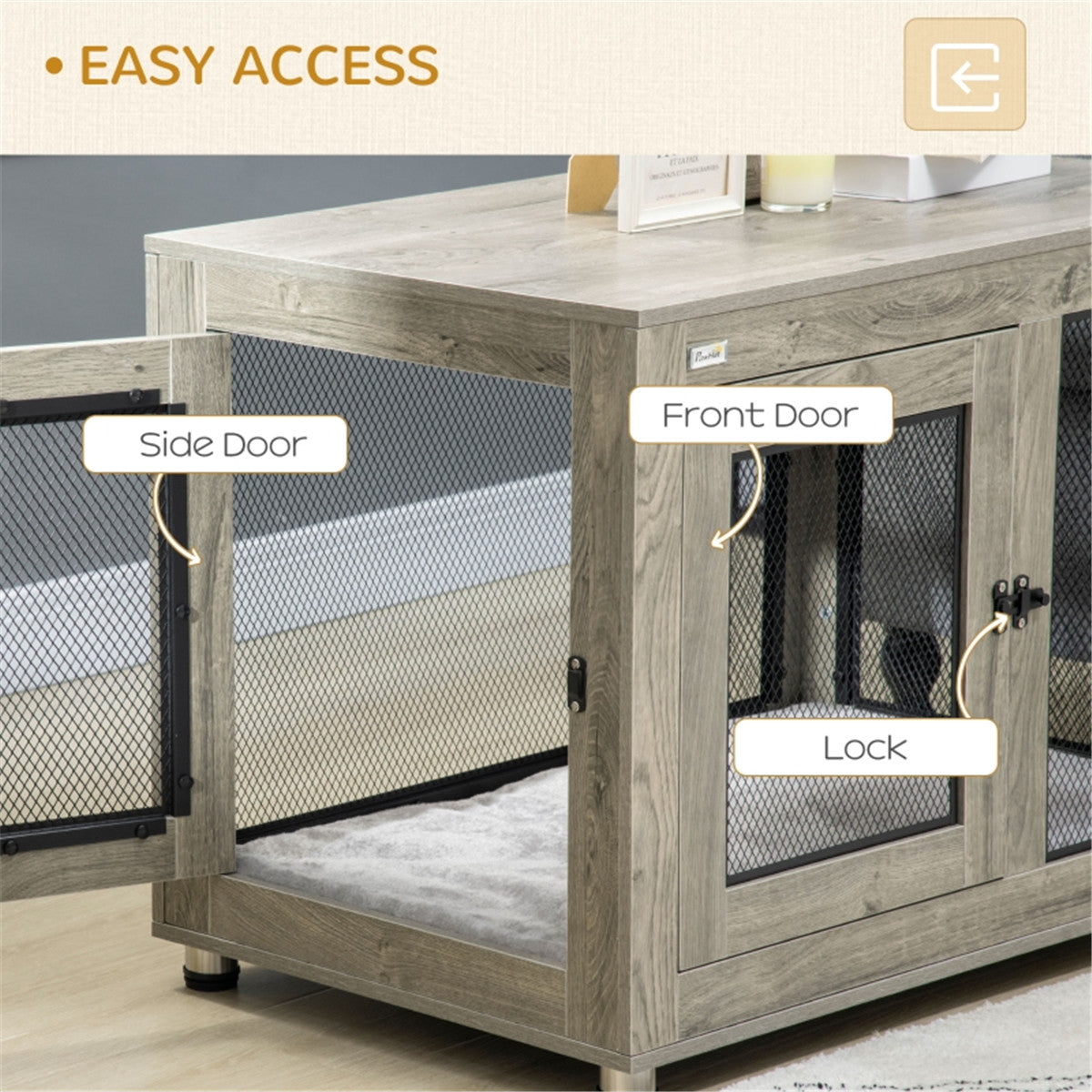 Foldable Dog Crate: Sturdy, Safe, and Comfortable Travel Kennel