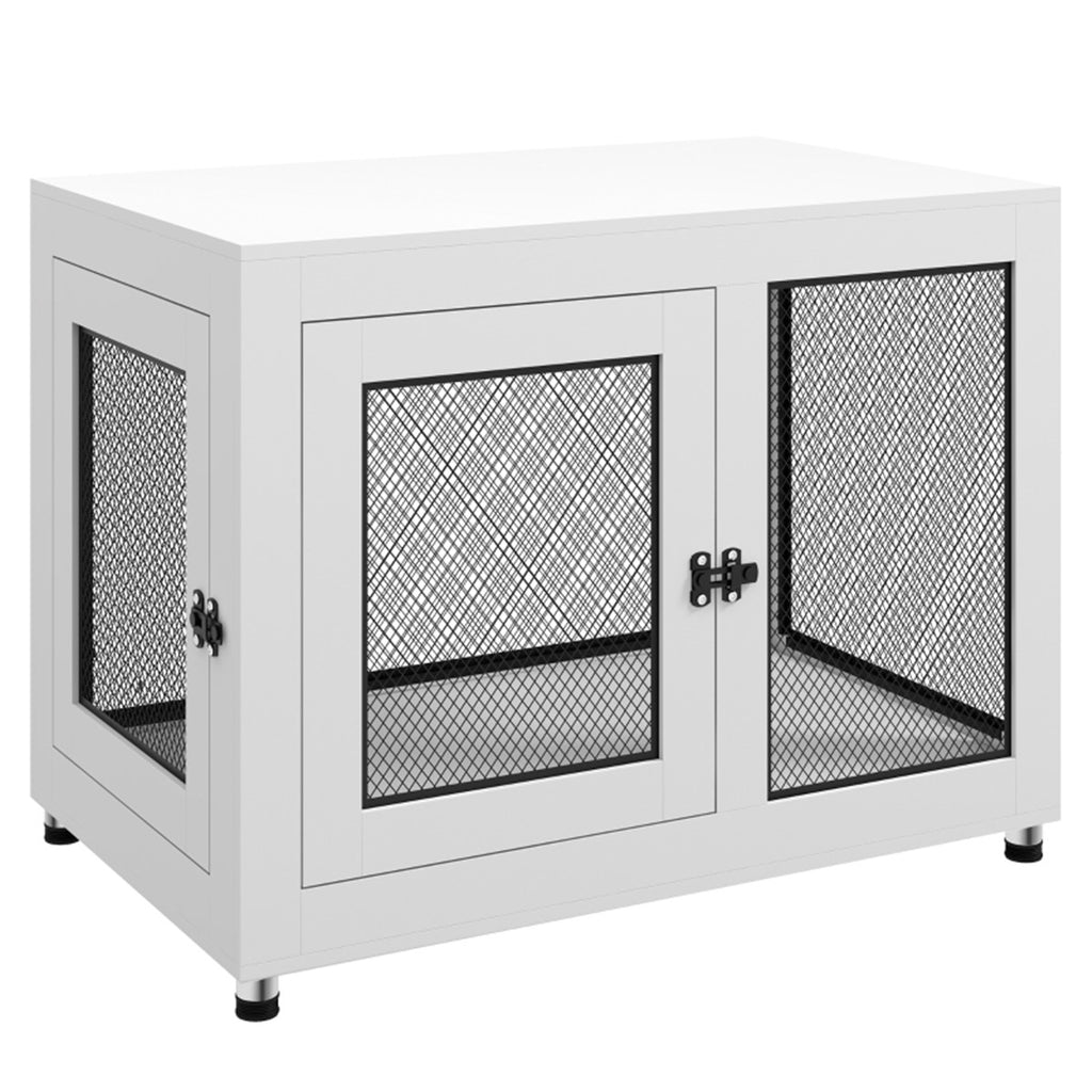 Premium Foldable Dog Crate: Sturdy Steel, Secure Latch