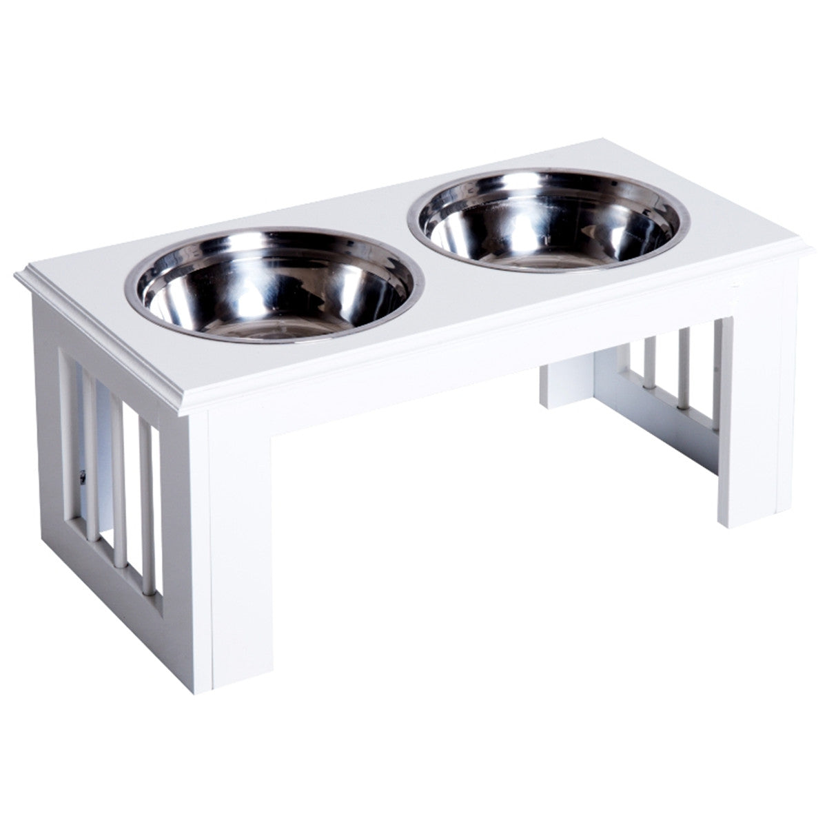 All-in-One Dog Bowls & Pet Feeding Storage Station