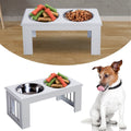 All-in-One Dog Bowls & Pet Feeding Storage Station