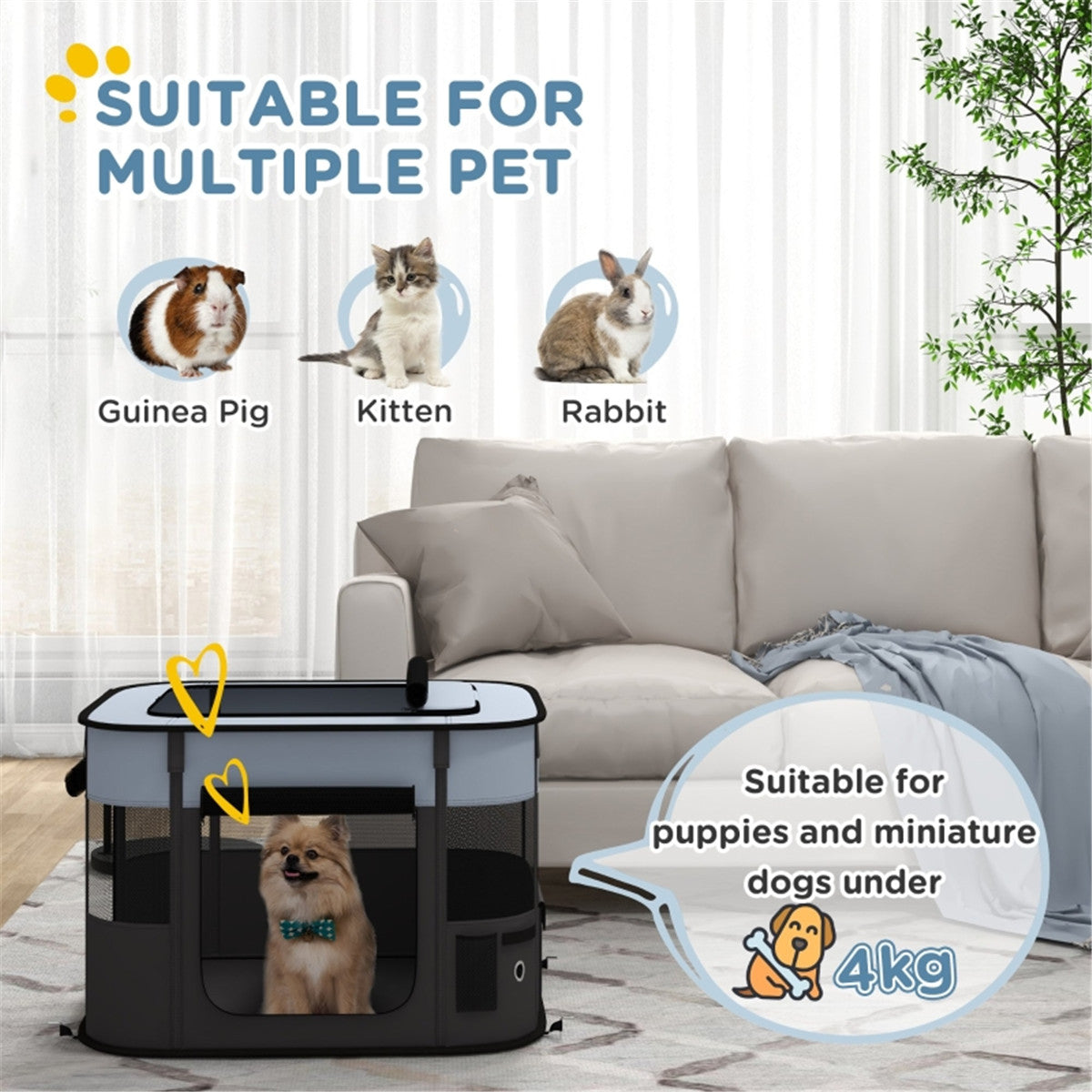Airline-Approved Pet Carrier: Lightweight, Breathable & Ultra-Comfortable