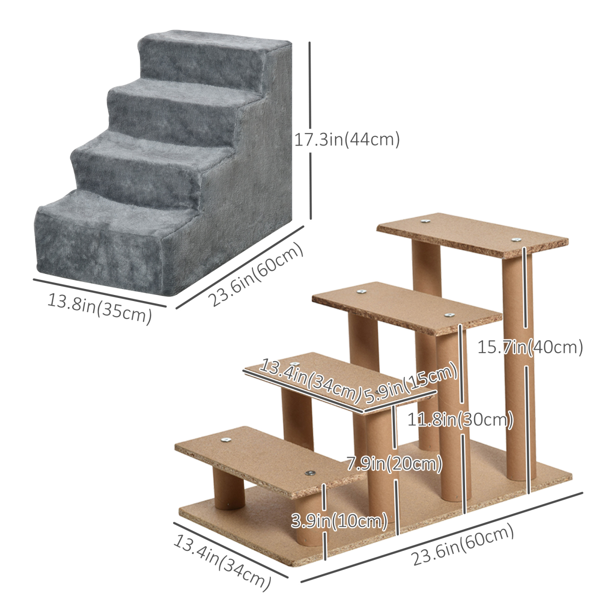 Pet Stairs: Safe, Non-Slip Steps for Cats & Small Dogs