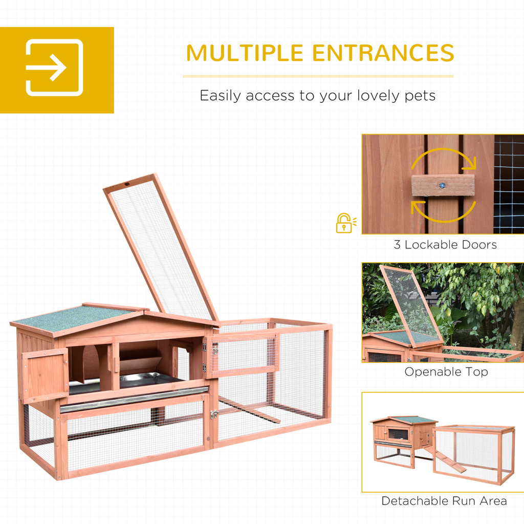 Deluxe Small Animal Playpen Cage - Large, Safe & Portable
