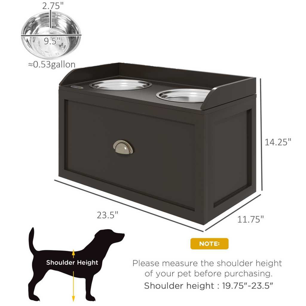 Elevated Dog Bowl Pro: Ergonomic, Anti-Slip Feeding Stand