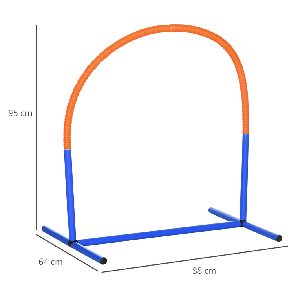 PawHut 4-Piece Dog Agility Set with Carry Bag