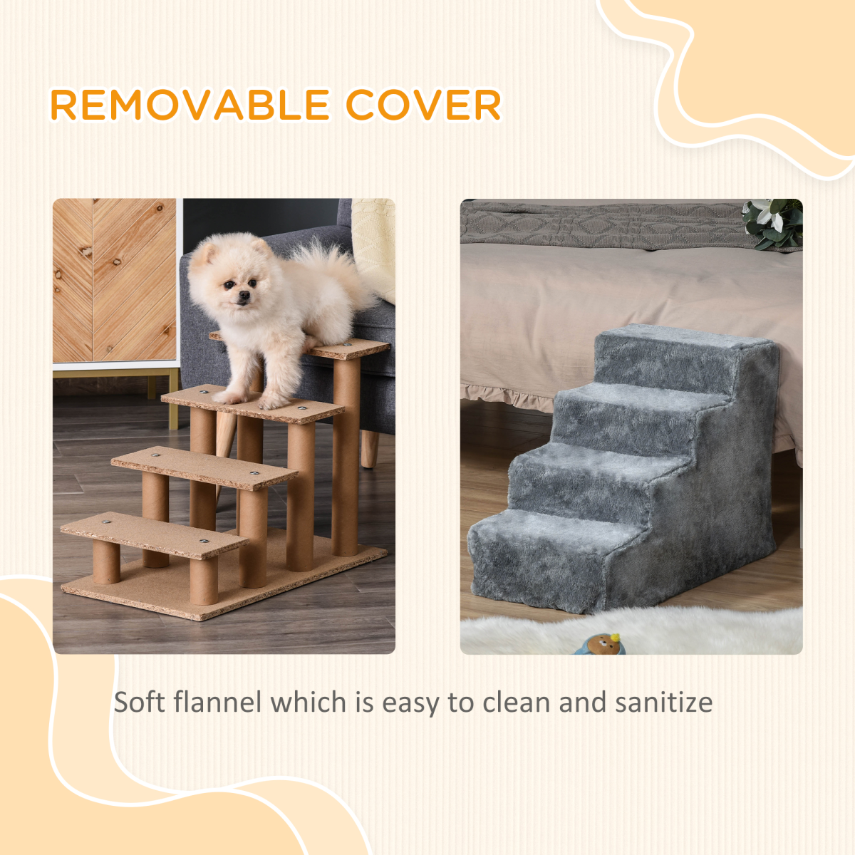 Pet Stairs: Safe, Non-Slip Steps for Cats & Small Dogs