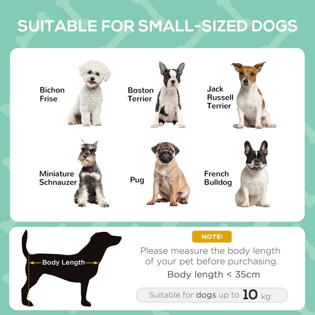 61cm Elevated Dog Bed with Canopy - Cooling Raised Pet Cot, UV Shade