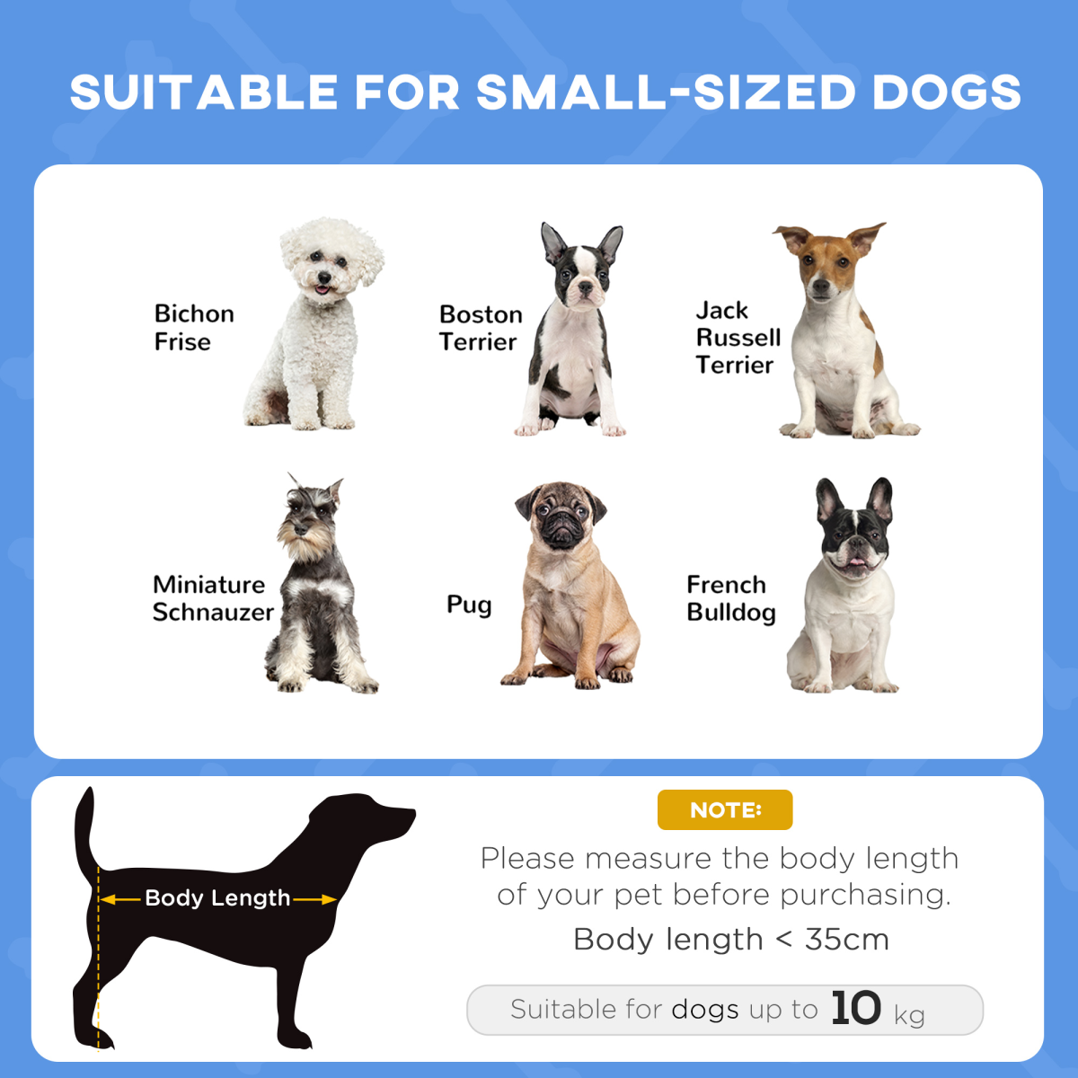 Elevated Outdoor Dog Bed with Canopy - Cooling Raised Cot, UV Shade Blue