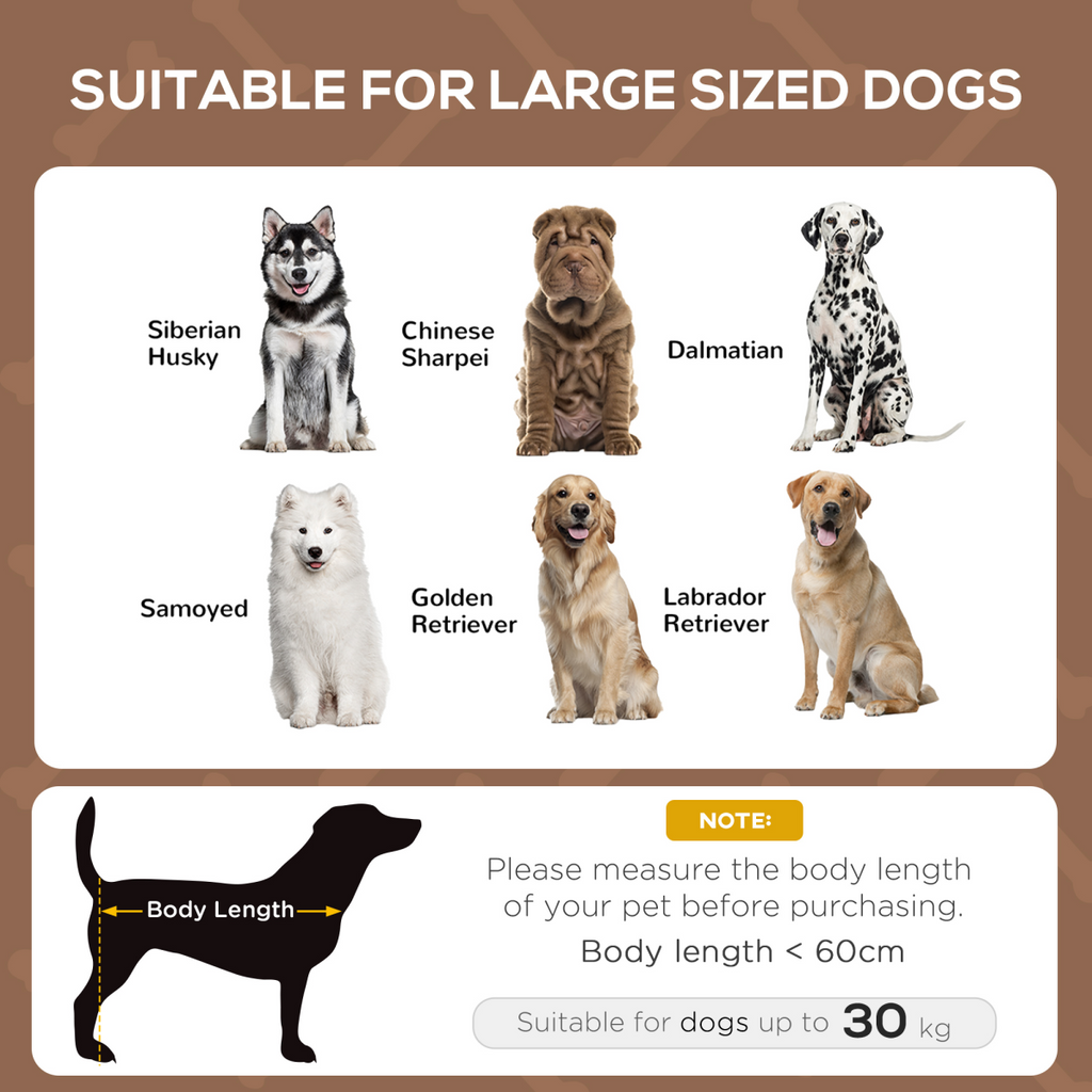 92cm Elevated Dog Bed Tent with Canopy - Outdoor Shelter & Shade