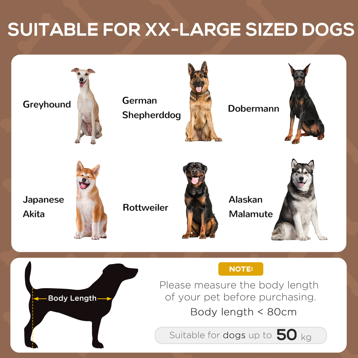 122cm Elevated Dog Bed with Canopy Tent — Outdoor Shelter & Shade