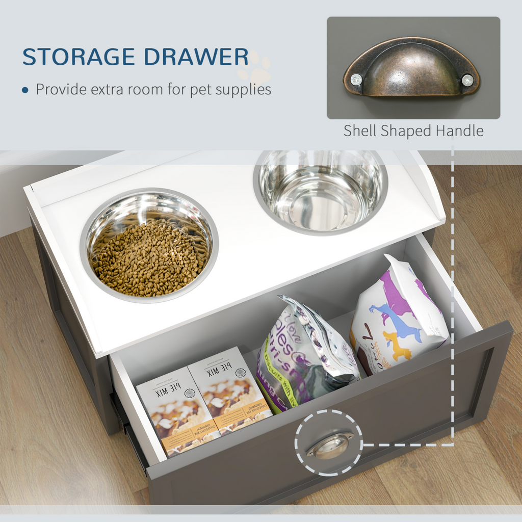 Premium Elevated Dog Bowl for Comfort & Health – Anti-Slip, Easy-Clean