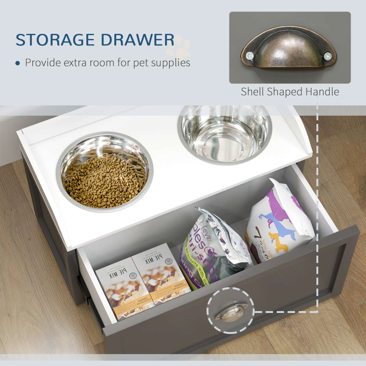 Premium Elevated Dog Bowl for Comfort & Health – Anti-Slip, Easy-Clean