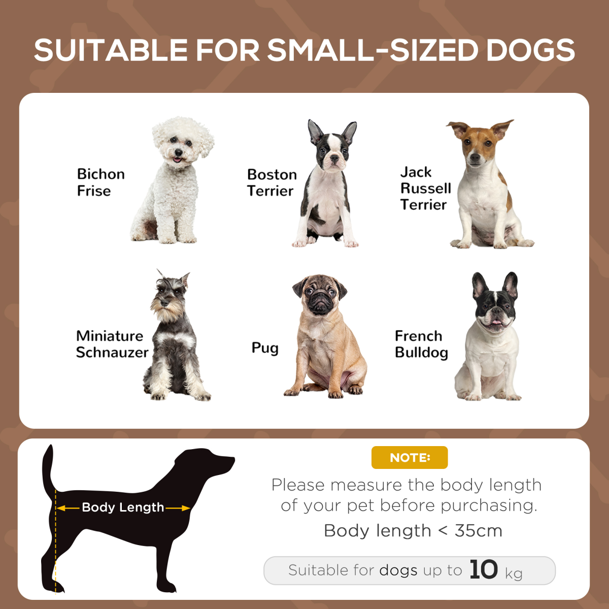61 cm Elevated Dog Bed with Canopy Tent - Outdoor Portable Shelter
