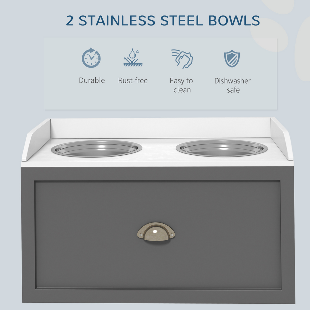 Premium Elevated Dog Bowl for Comfort & Health – Anti-Slip, Easy-Clean