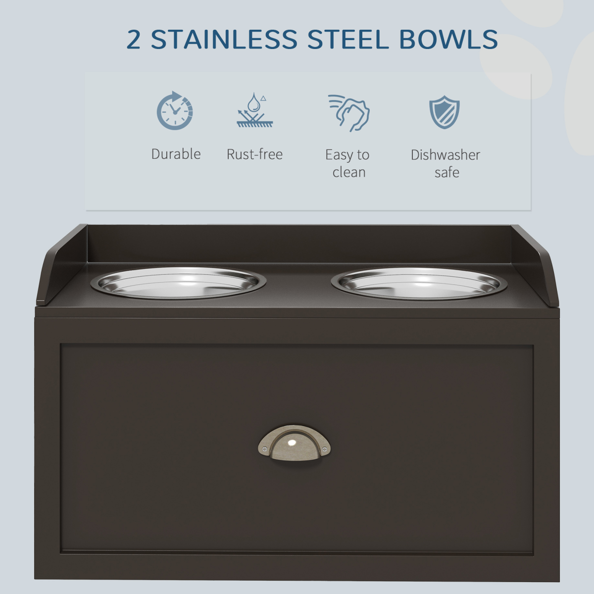 Elevated Dog Bowl Pro: Ergonomic, Anti-Slip Feeding Stand