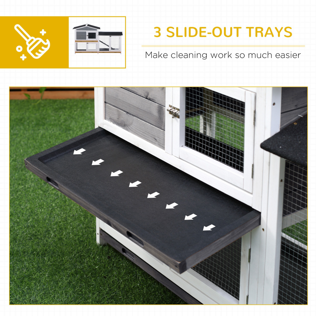 Safe & Spacious Small Animal Playpen Cage - Portable, Easy Setup