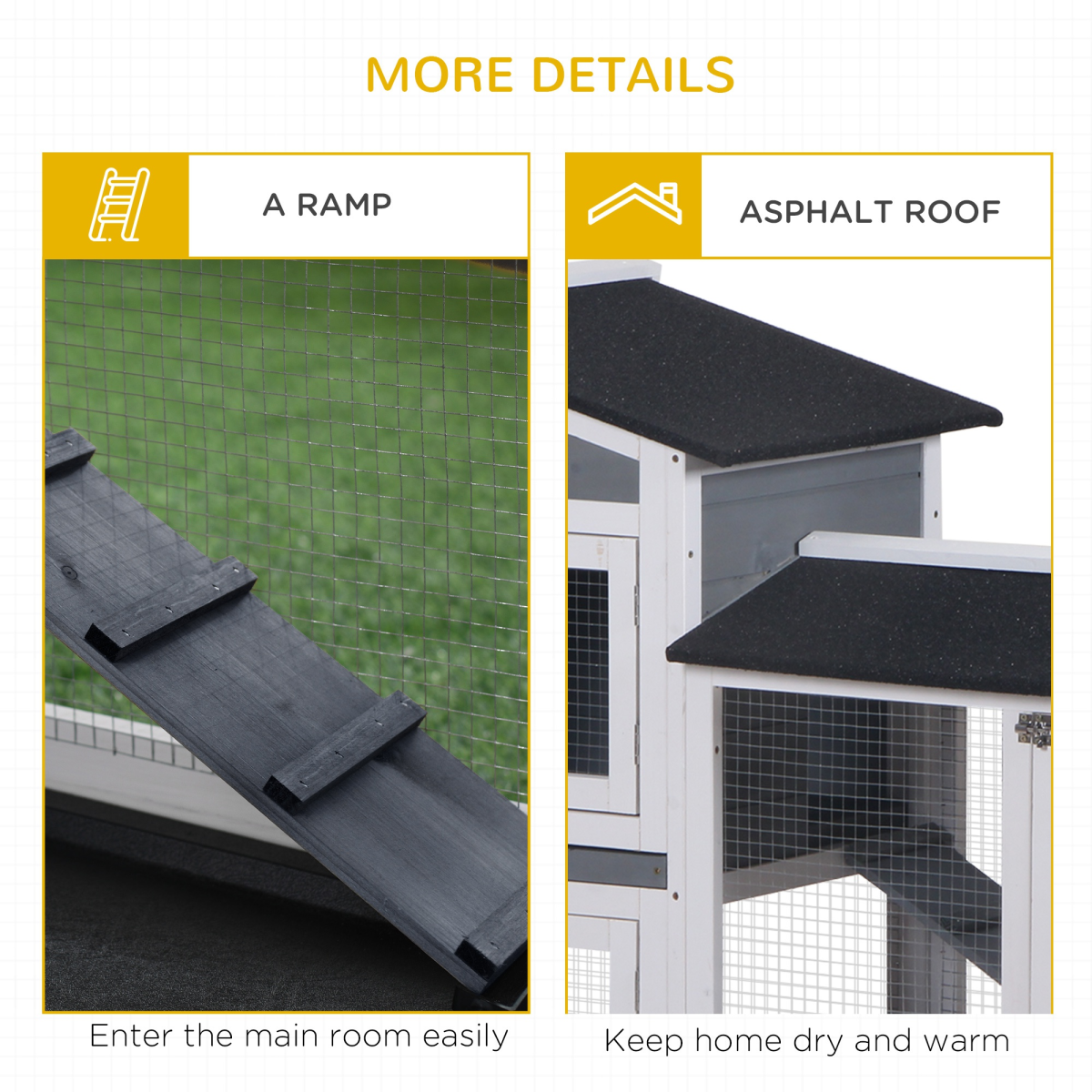 Safe & Spacious Small Animal Playpen Cage - Portable, Easy Setup