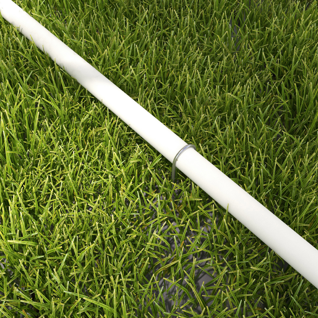 PawHut 4-Pole Weave Dog Agility Set with Carry Bag - Orange