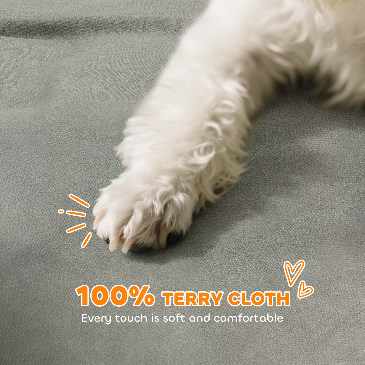 CozyPaws Dog Bed & Pet Sofa - Plush Comfort, Durable Support