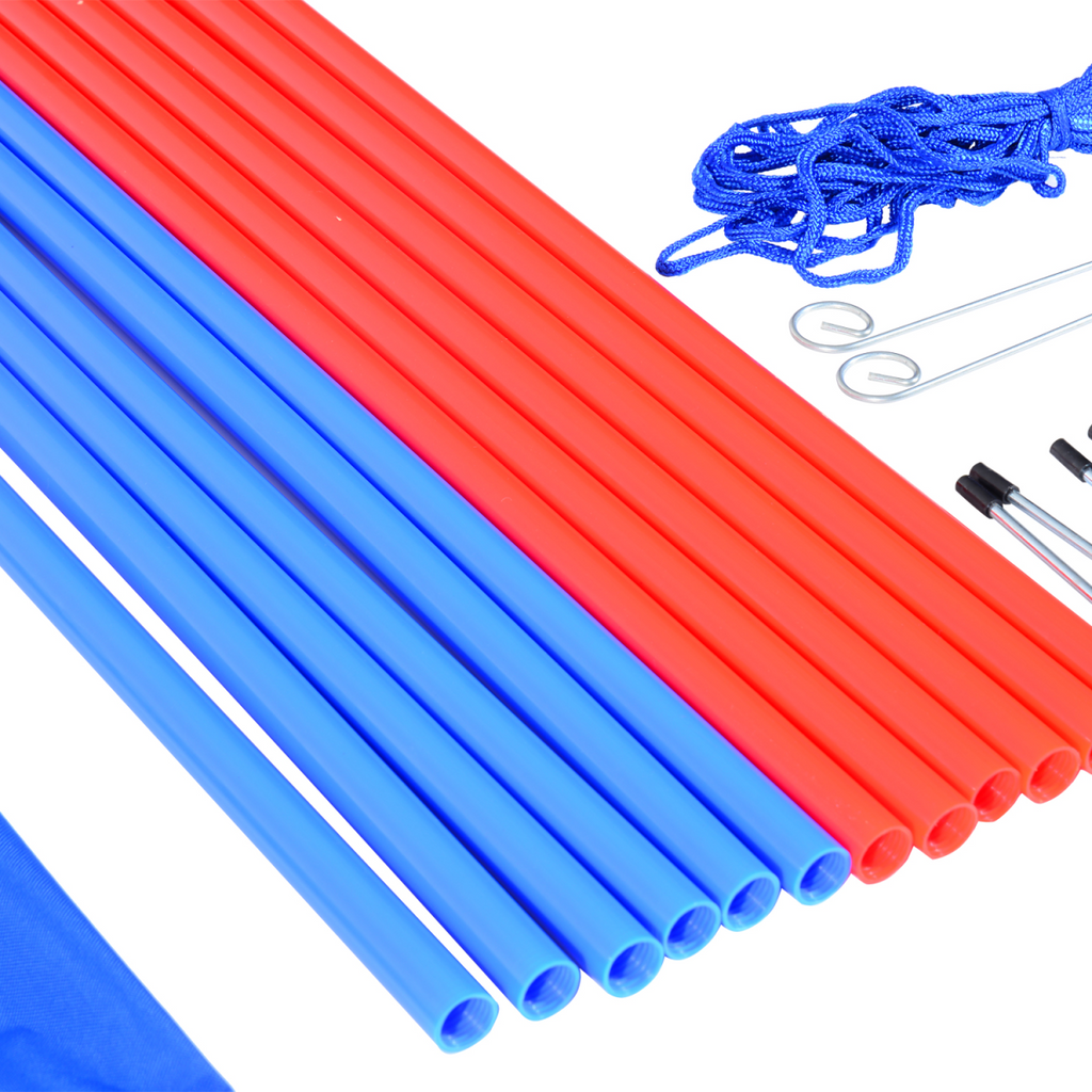 All-in-One Pet Agility Training Kit: Hoop, Poles, Tunnel