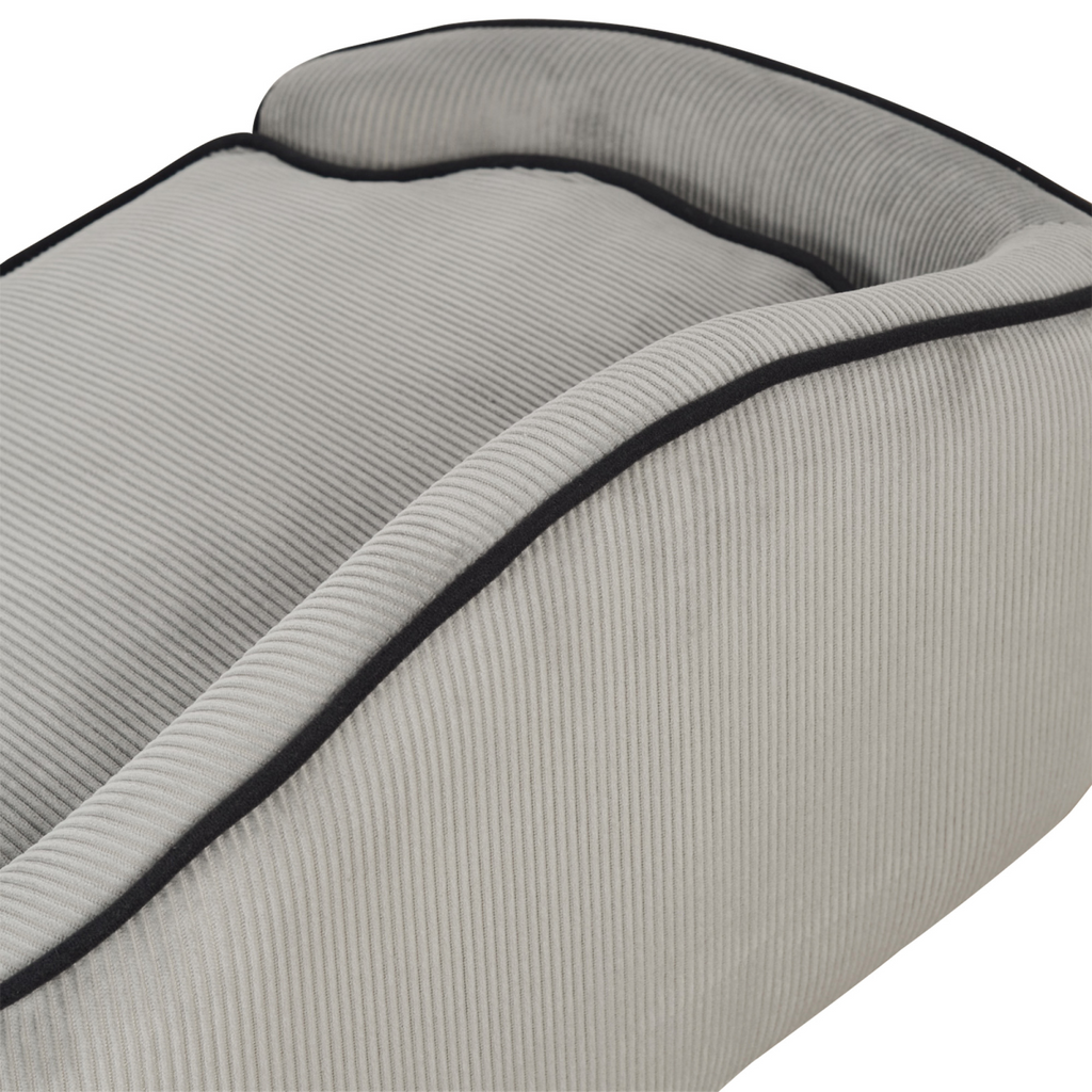 PawHut Dog Sofa Bed with Sponge Cushion - Grey, XS/S