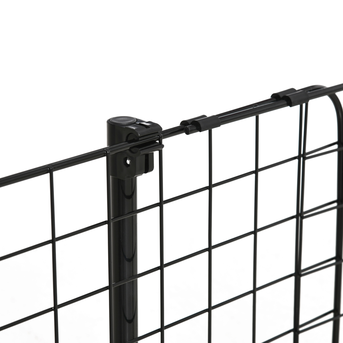 PawHut Heavy-Duty Pet Car Barrier - Adjustable Ventilated Mesh Guard