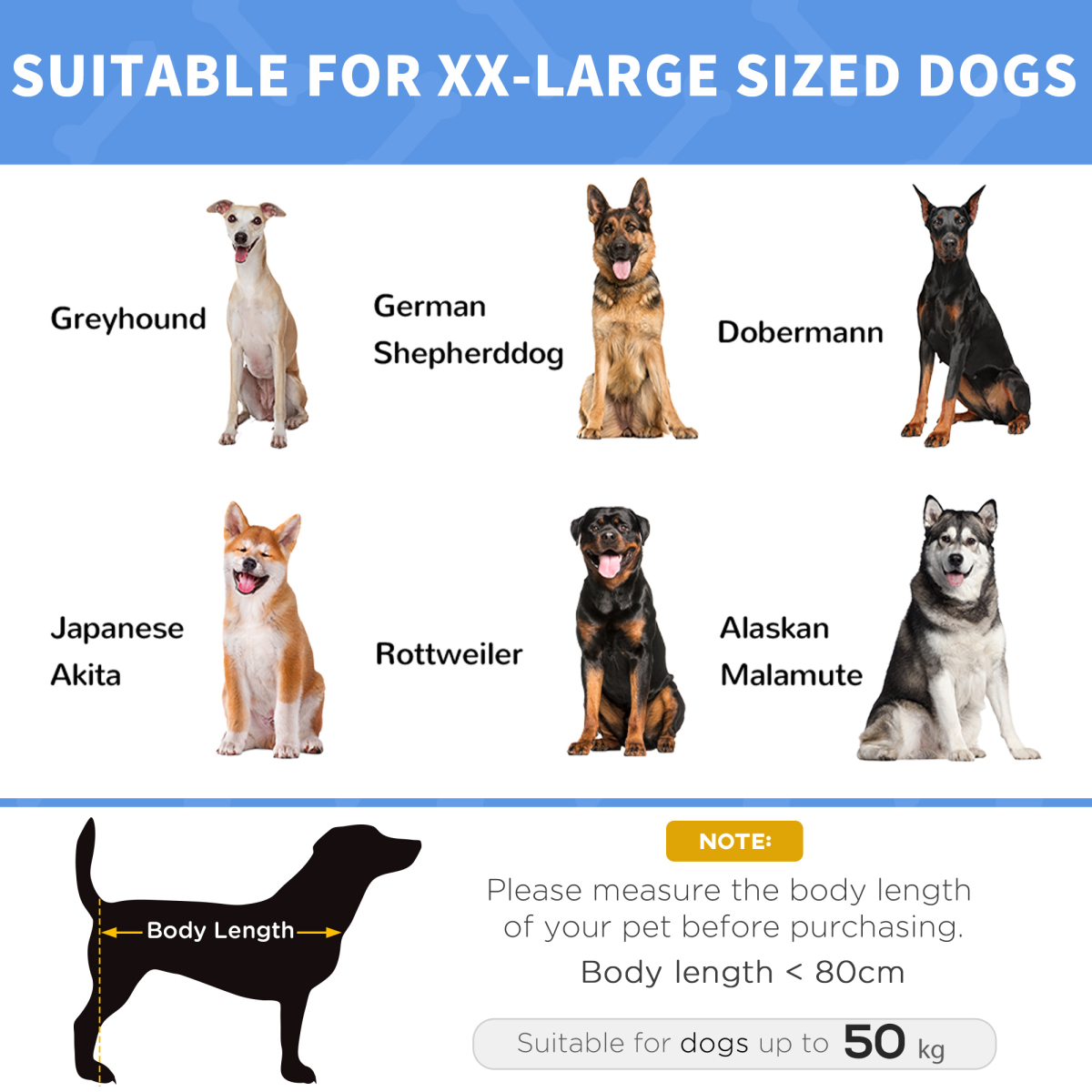 Cooling Elevated Dog Bed - Portable Raised Pet Cot for Indoor & Outdoor - Brown