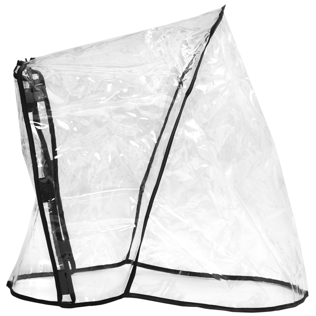 PawHut Dog Stroller Rain Cover with Rear Entry – Weatherproof Pram Shield