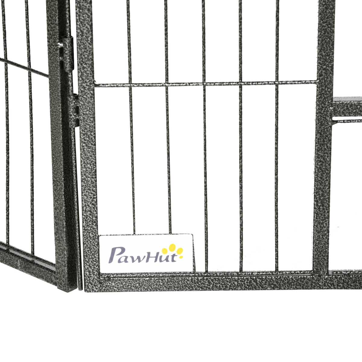 Heavy-Duty 16-Panel Dog Playpen, 2 Doors, 60 cm High, Indoor/Outdoor