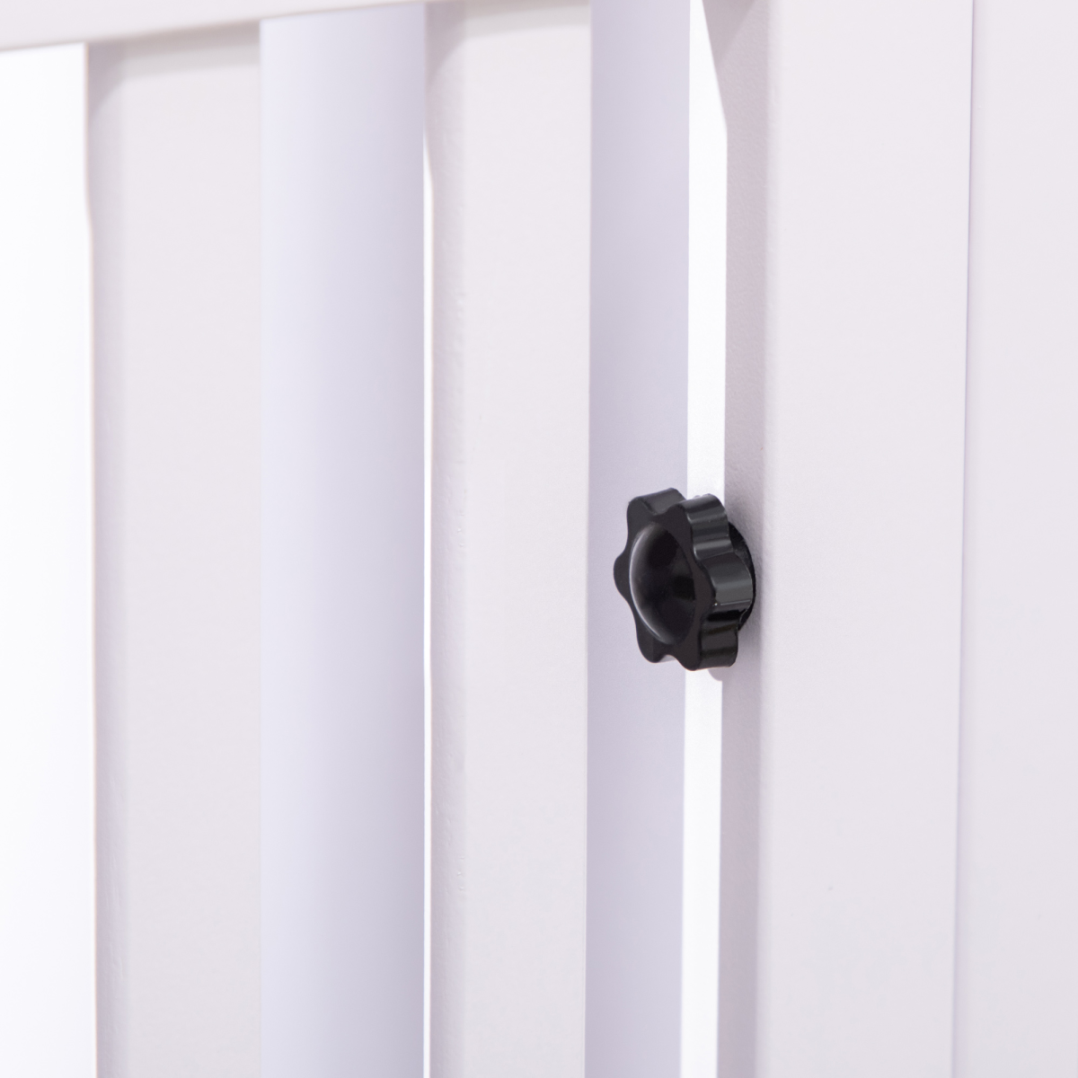 7-Panel Indoor Puppy Pen with 3 Doors, Dual-Room Design