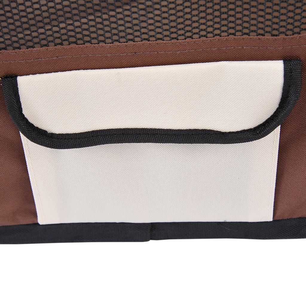 PawHut Fabric Pet Playpen for Small Animals, 90x41 cm, Foldable