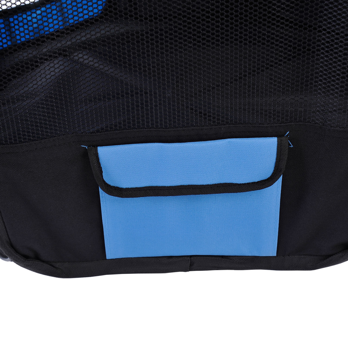 Foldable Small Pet Playpen with Mesh Top, 3 Colors, Portable Steel Frame