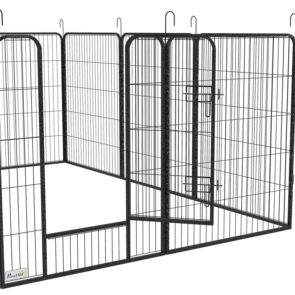 Heavy-Duty 12-Panel Puppy Play Pen for Indoor & Outdoor Use