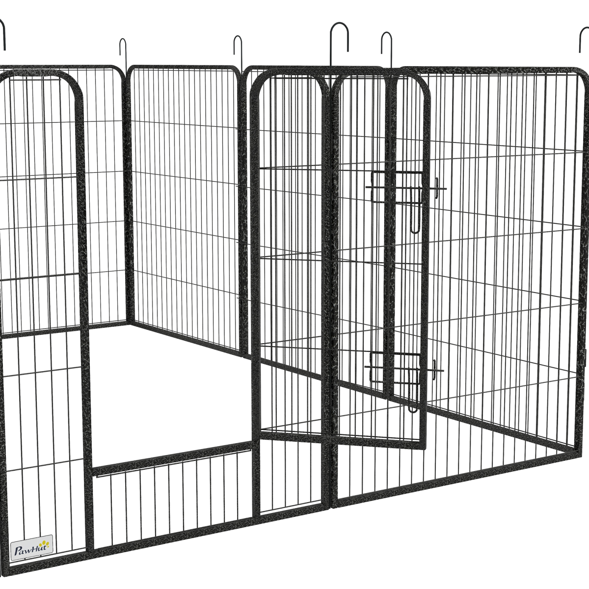 Heavy-Duty 12-Panel Puppy Play Pen for Indoor & Outdoor Use
