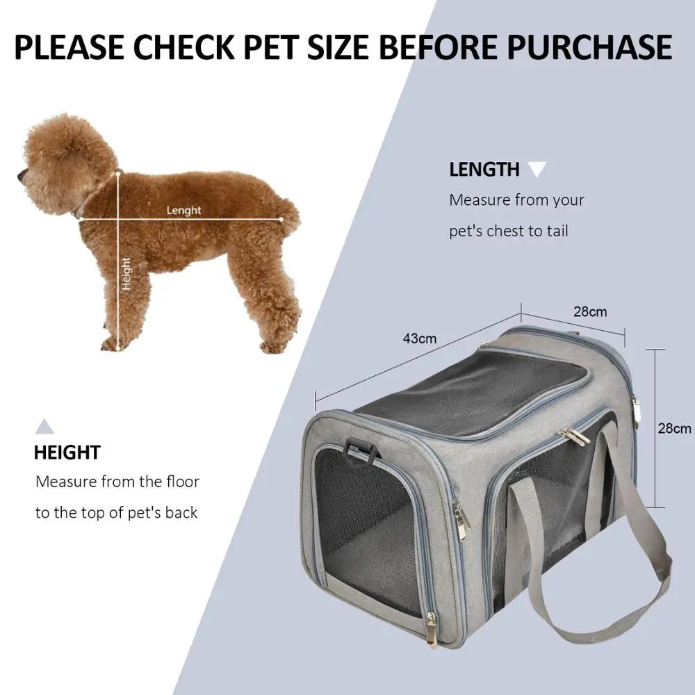 Dog Carrier Bag for Travel – Airline Approved