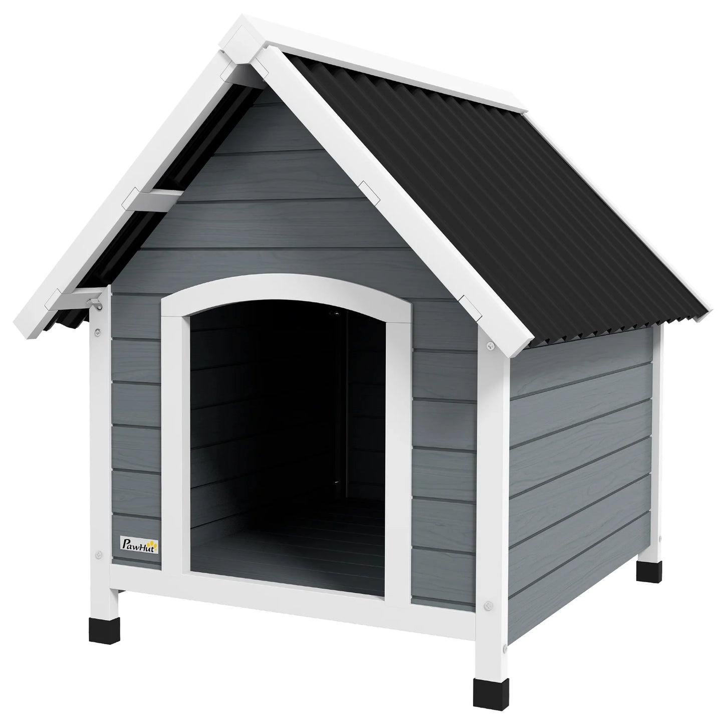 PawHut Outdoor Dog Kennel with Removable Floor
