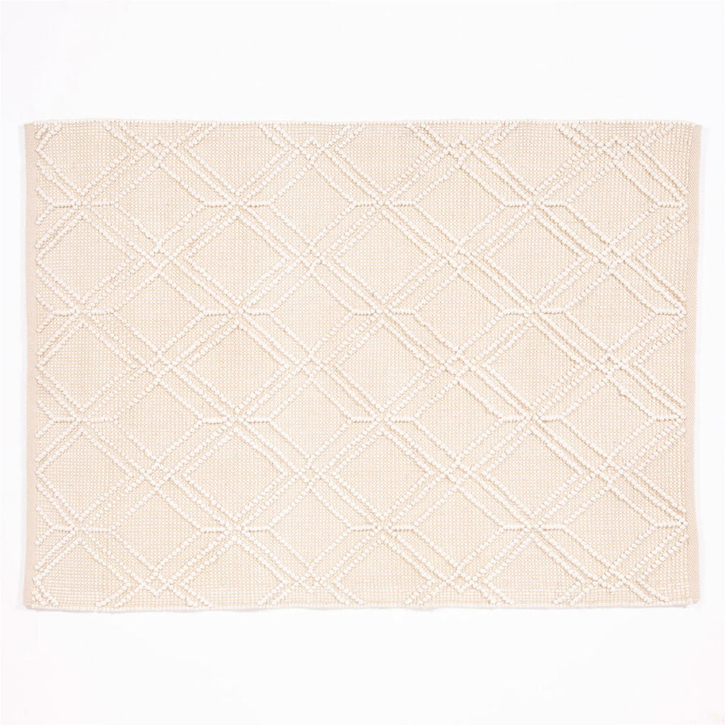 Blenheim Diamond Pet-Friendly Cream Rug 120x170 cm