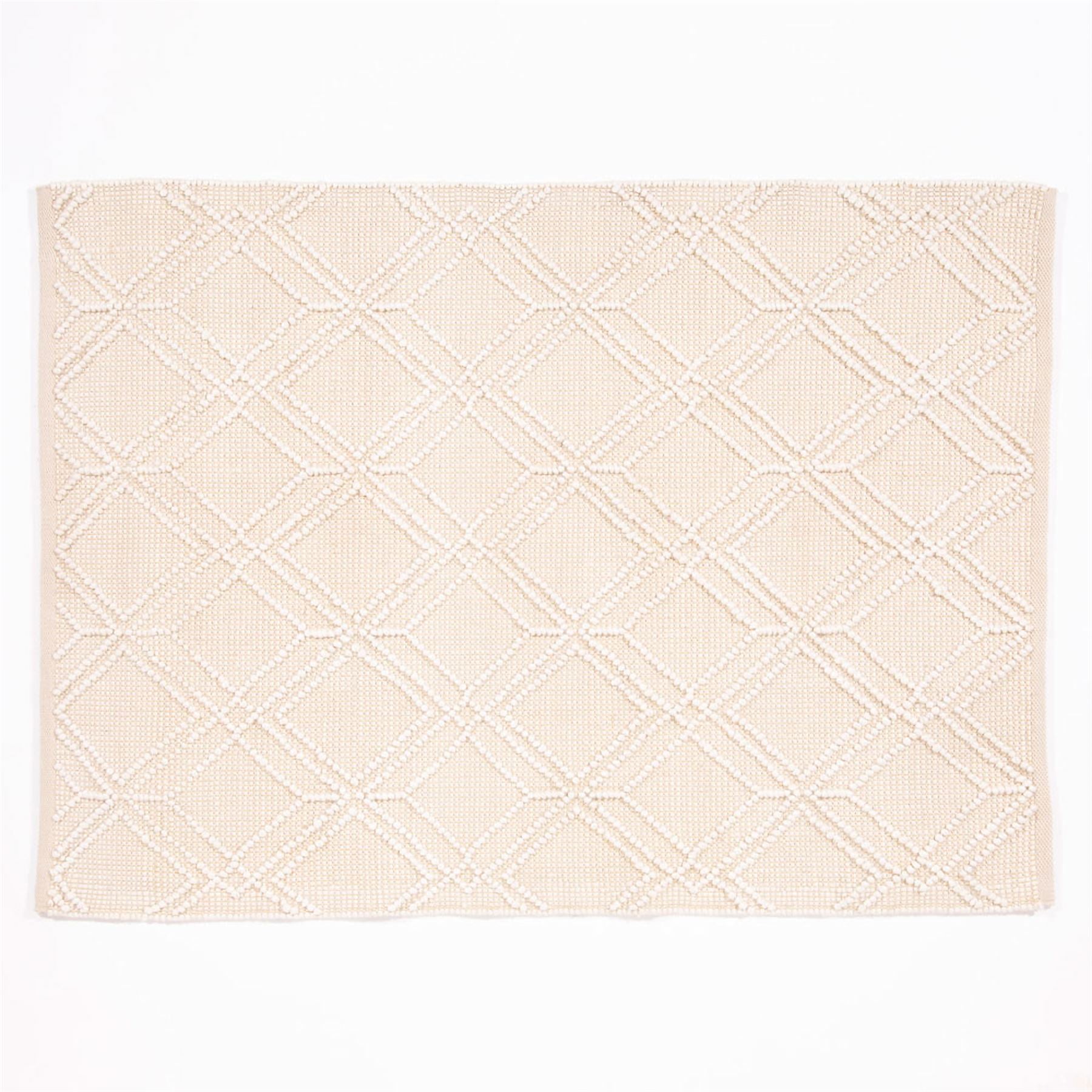Blenheim Diamond Pet-Friendly Cream Rug 120x170 cm