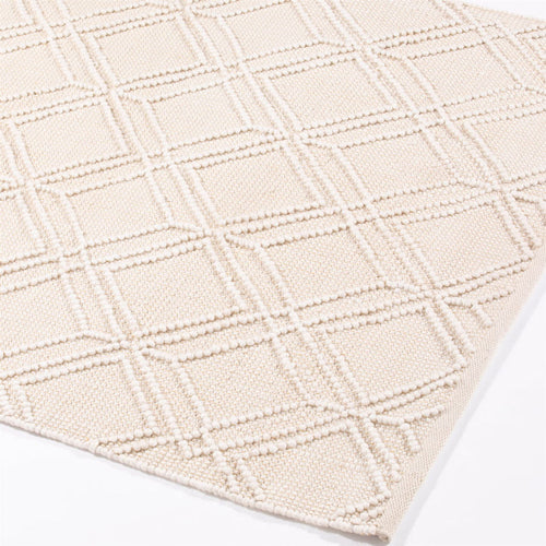 Blenheim Diamond Pet-Friendly Cream Rug 120x170 cm