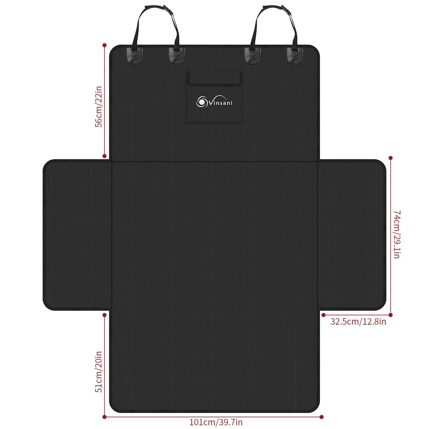 VINSANI Pet Car Boot Mat with Bag - Durable Cargo Liner 0000497
